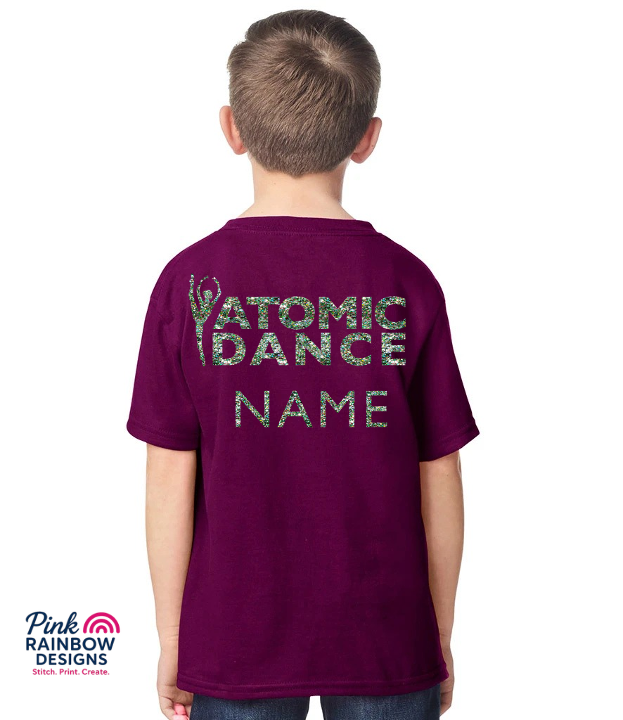 Childrens T-shirt - Christmas Limited Edition - Multicolour GLITTER PRINT