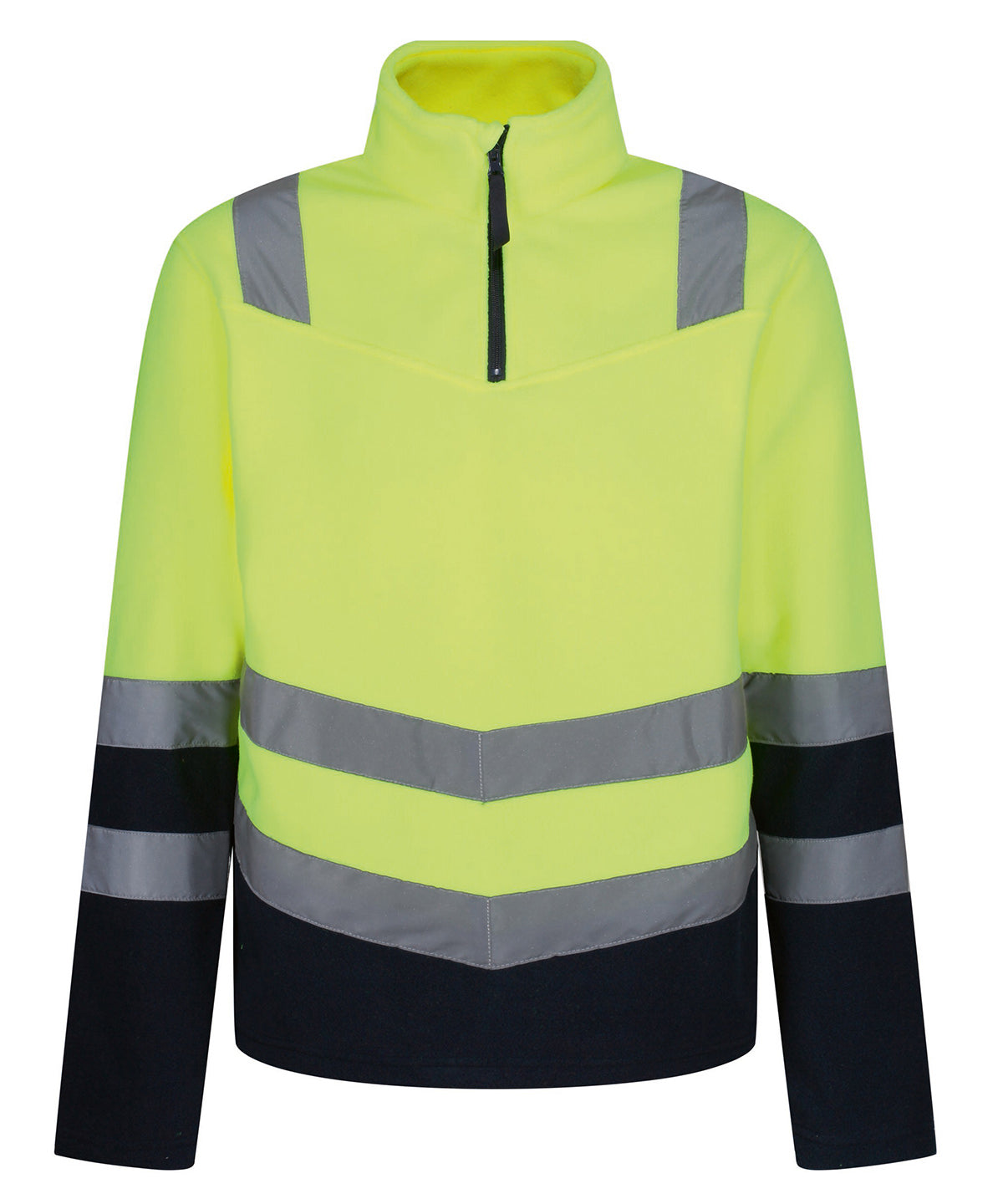 Regatta Professional Pro Hi-Vis Half Zip Fleece Top