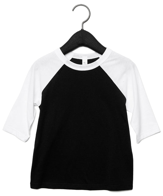 Toddler ¾ sleeve baseball tee