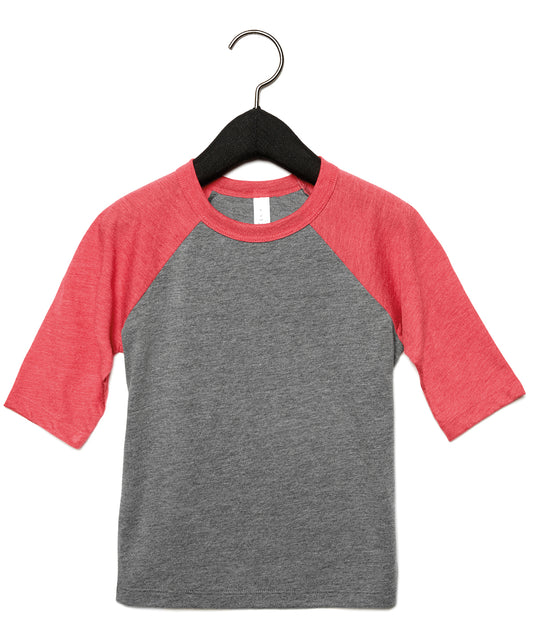 Toddler ¾ sleeve baseball tee