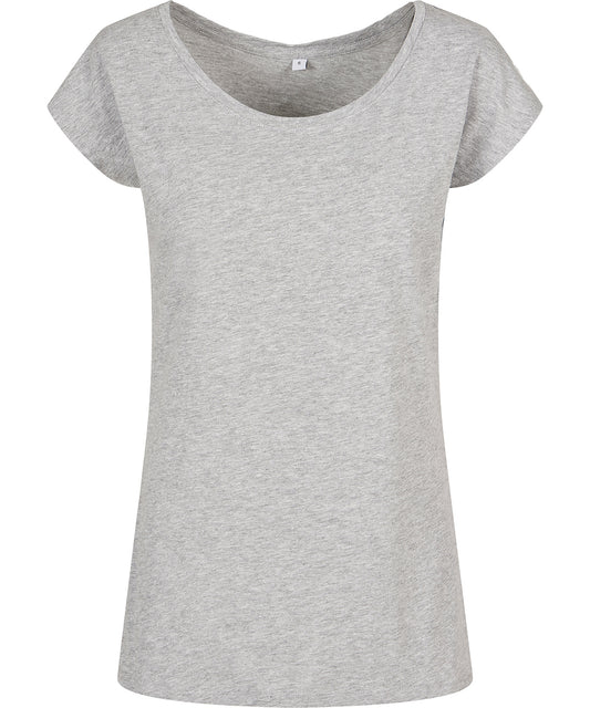 Women's wide neck tee