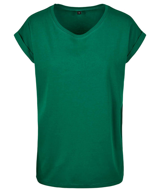 Women's extended shoulder tee