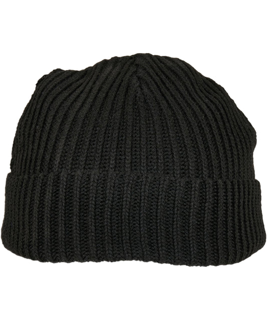 Recycled yarn fisherman beanie