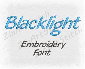 Blacklight Font