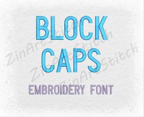 Block Caps Font