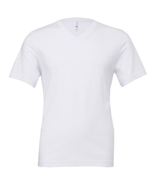 Unisex Jersey v-neck t-shirt