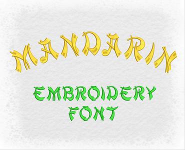 Mandarin Font