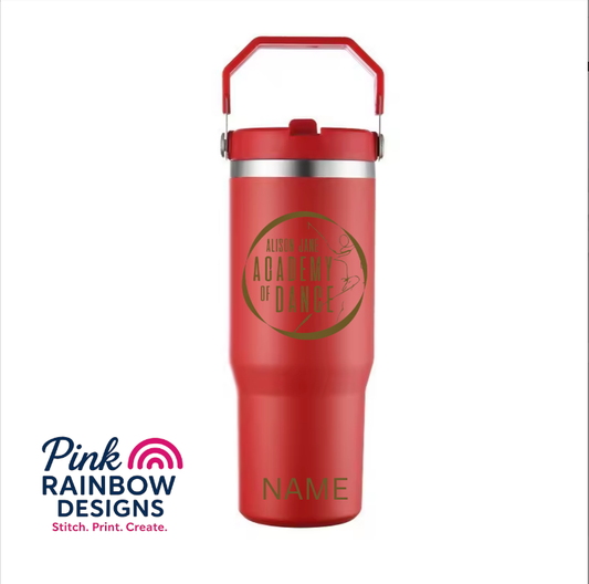 Stainless Steel Drinks Bottle - Red