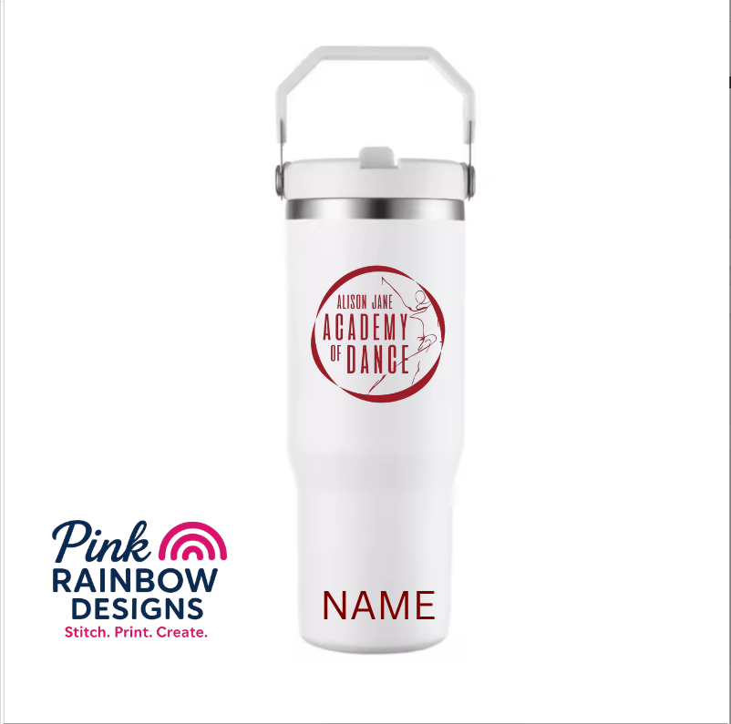 Stainless Steel Drinks Bottle - White