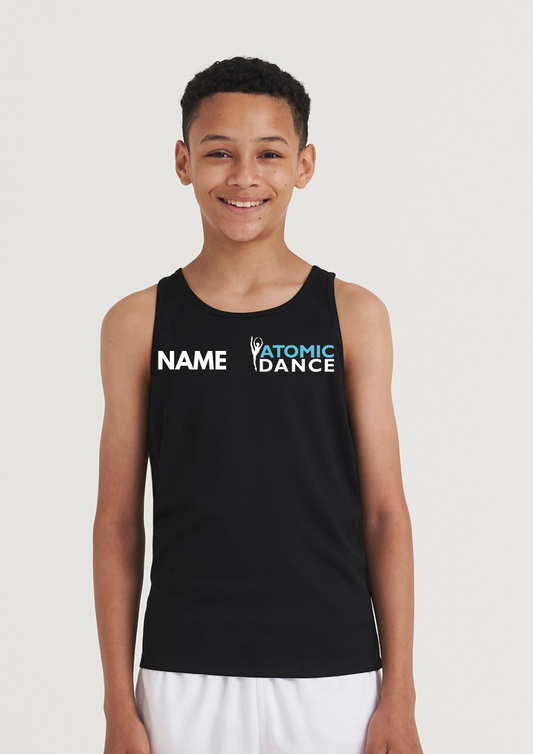 Childrens Vest - Glitter print