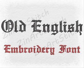 Old English Font