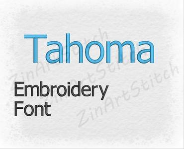 Tahoma Font