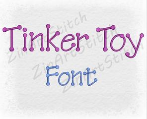 Tinker Toy Font