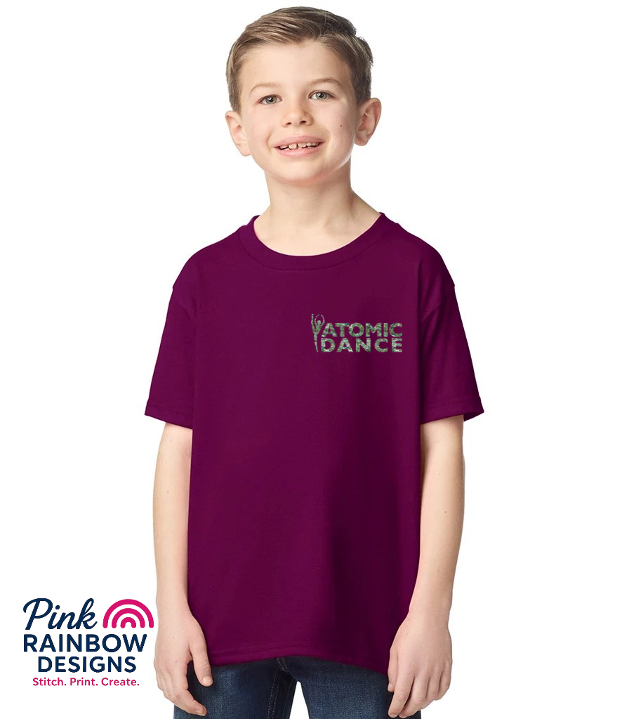 Childrens T-shirt - Christmas Limited Edition - Multicolour GLITTER PRINT