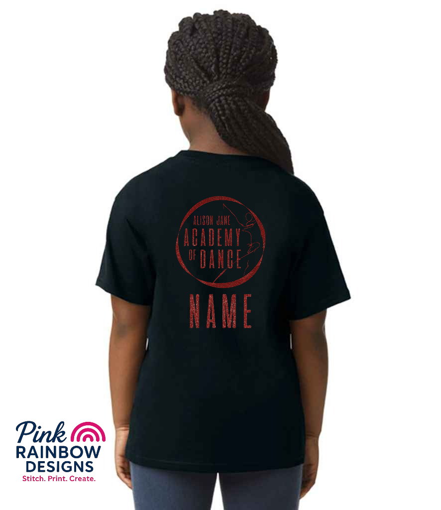 Alison Jane Academy of Dance - Limited Edition Christmas Tshirt - Glitter