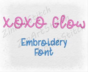 XOXO Glow Font