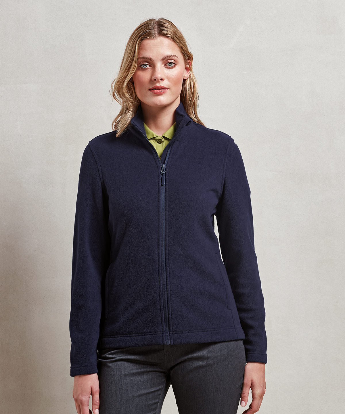 Premier Women’s ‘Recyclight’ Full-Zip Microfleece