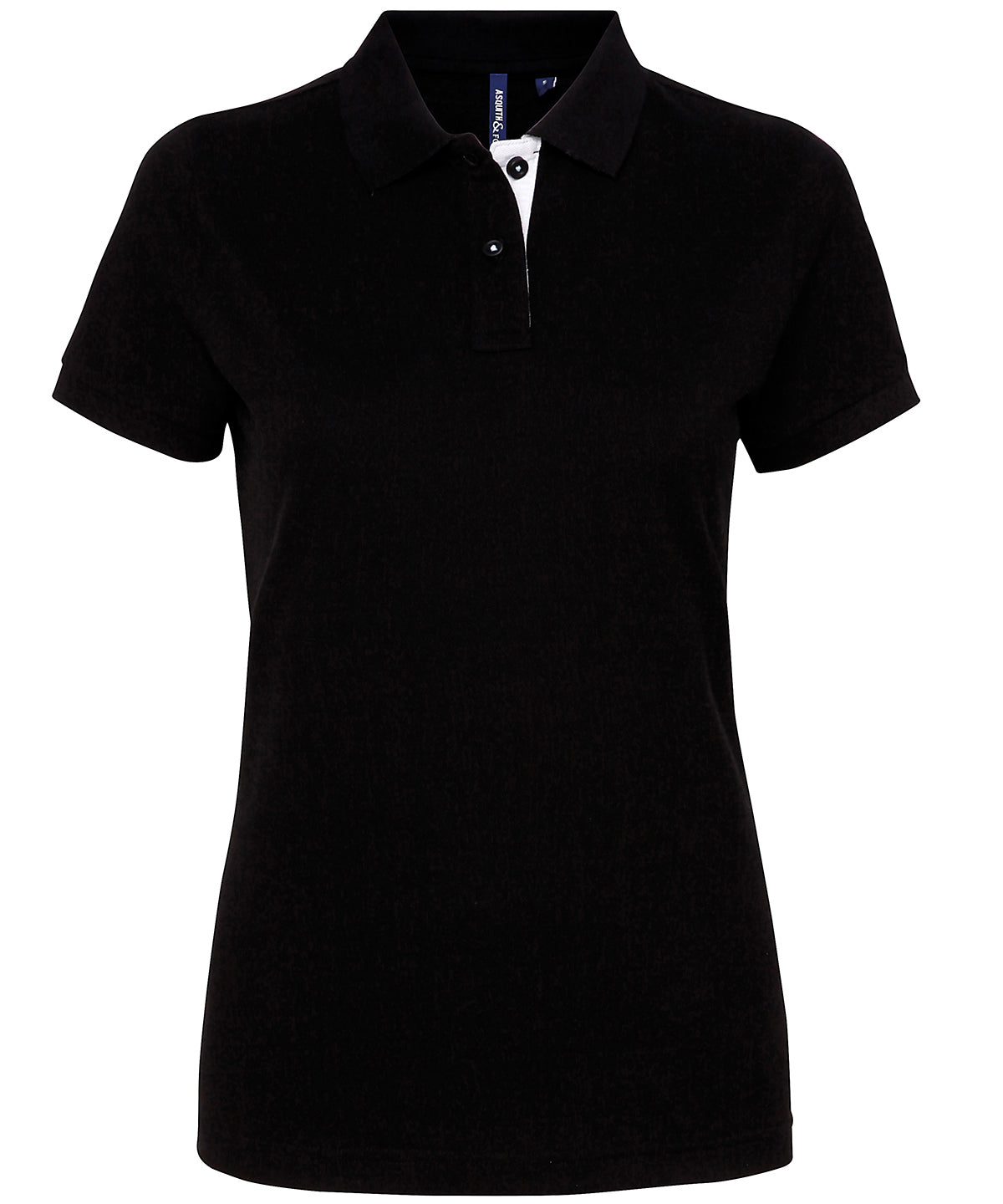 Women's contrast polo